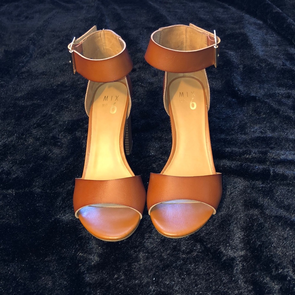 High heeled sandals